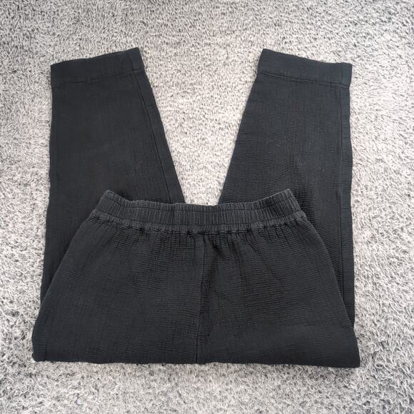 Madewell Pants - Madewell Pants Women Small Black Classiccore Preppy Minimalist Crop Leg Pull On